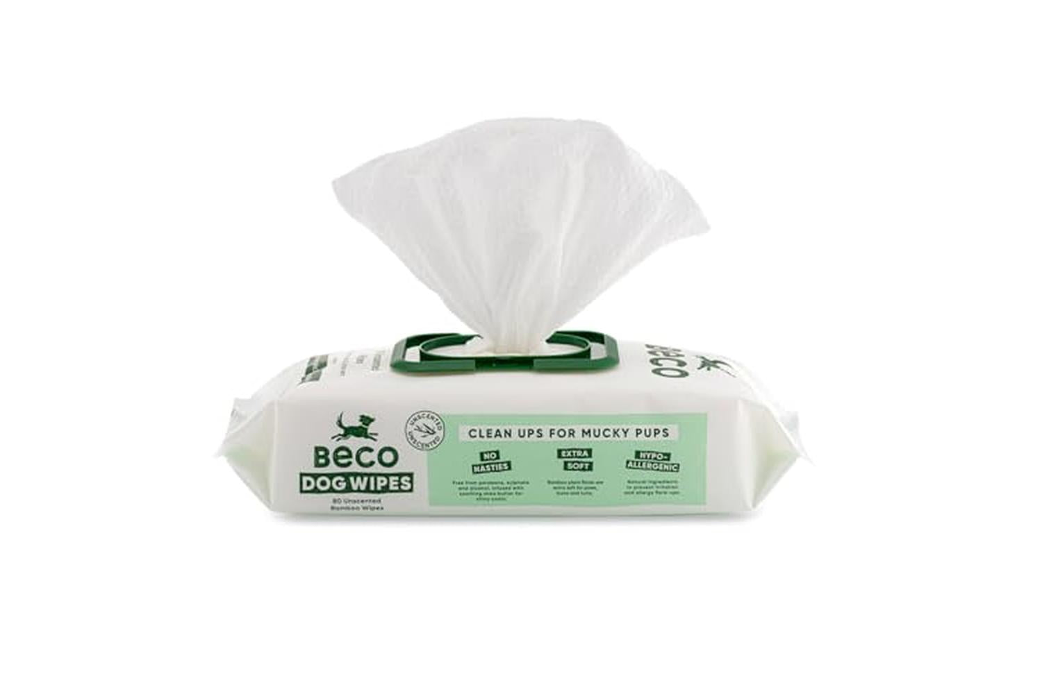 Beco Pei-269766 - Beco Bamboo Dog Wipes Unscented-2
