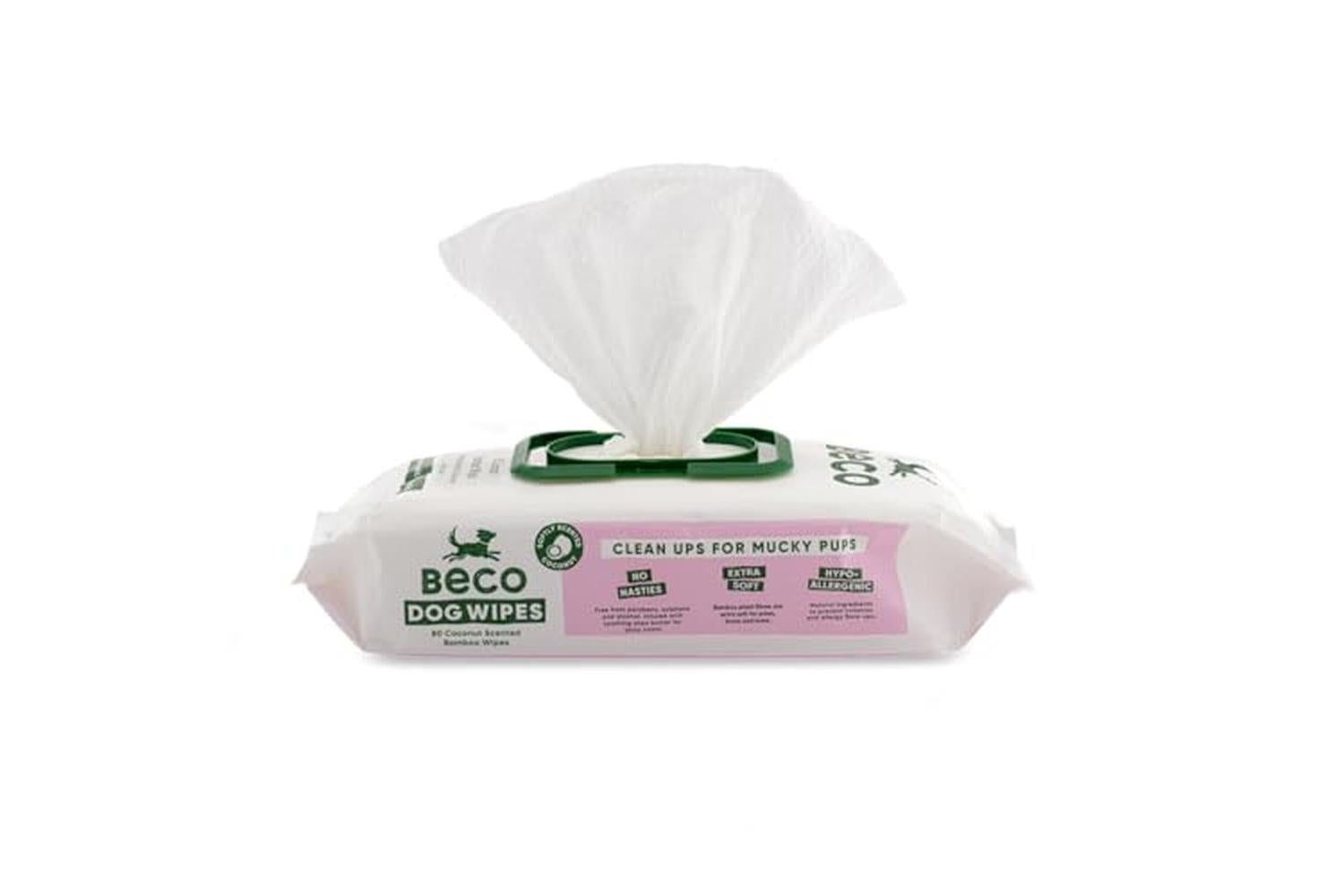 Beco Pei-269767 - Beco Bamboo Dog Wipes Coconut-2