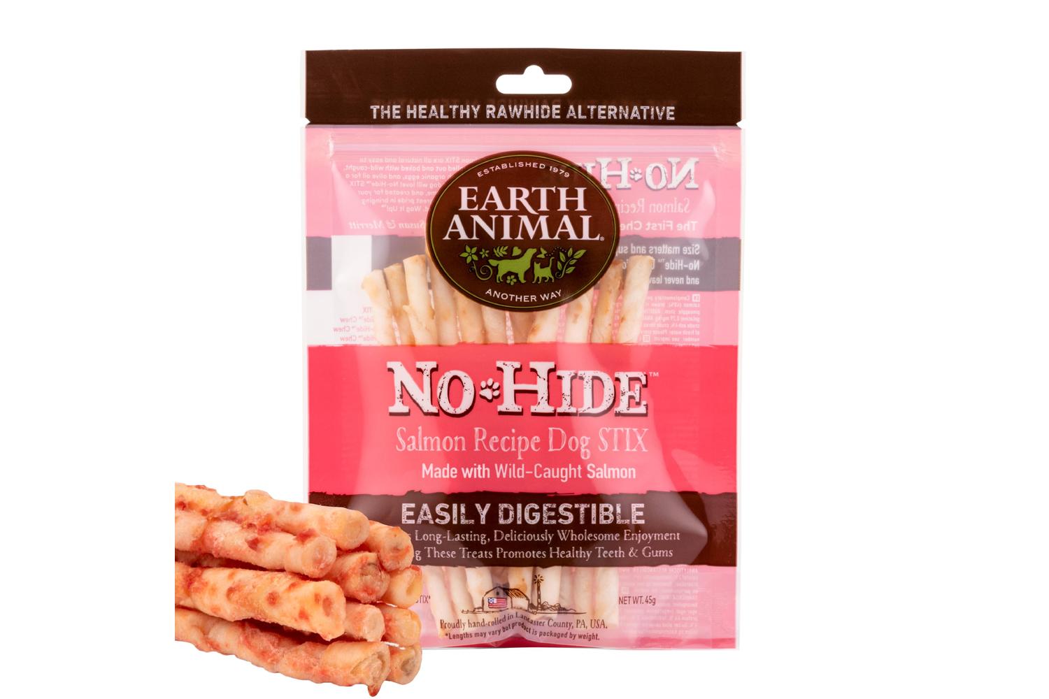 Earth Animal Pei-261912 - Earth Animal No Hide Salmon Dog St
