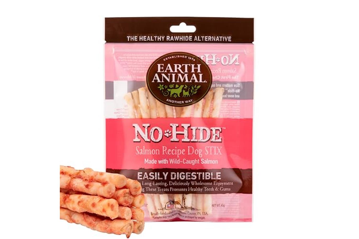 Earth Animal Pei-261912 - Earth Animal No Hide Salmon Dog St-2