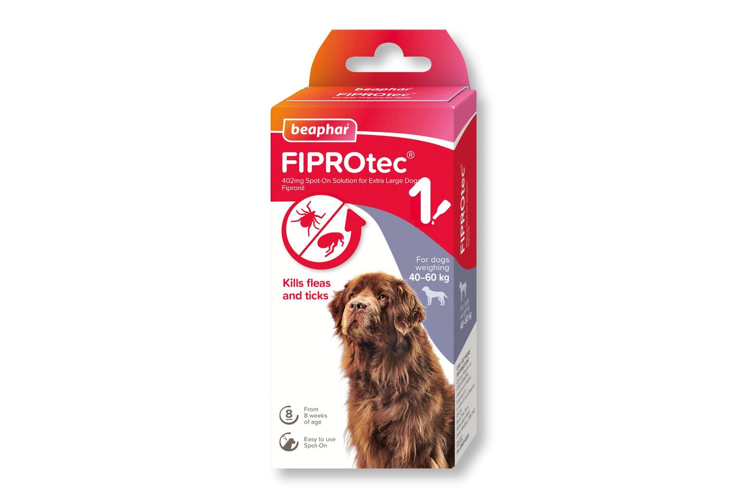 Beaphar Pei-260708 - Beaphar Fiprotec Spot On Extra Large Do