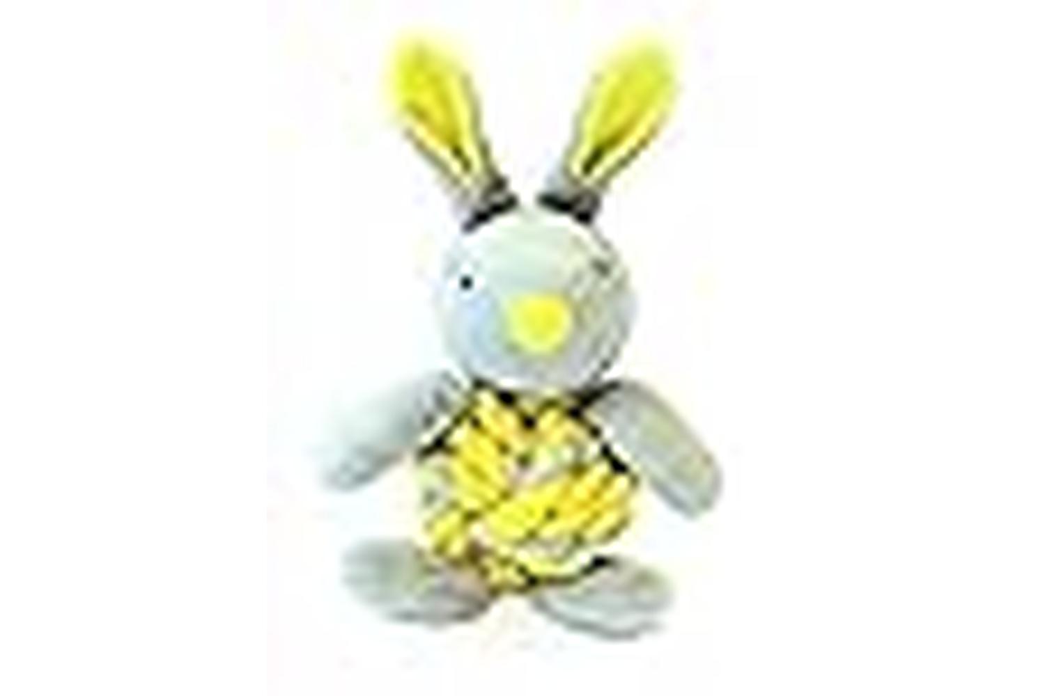 Happy Pet Pei-268641 - Little Rascals Knottie Bunny Yellow-2