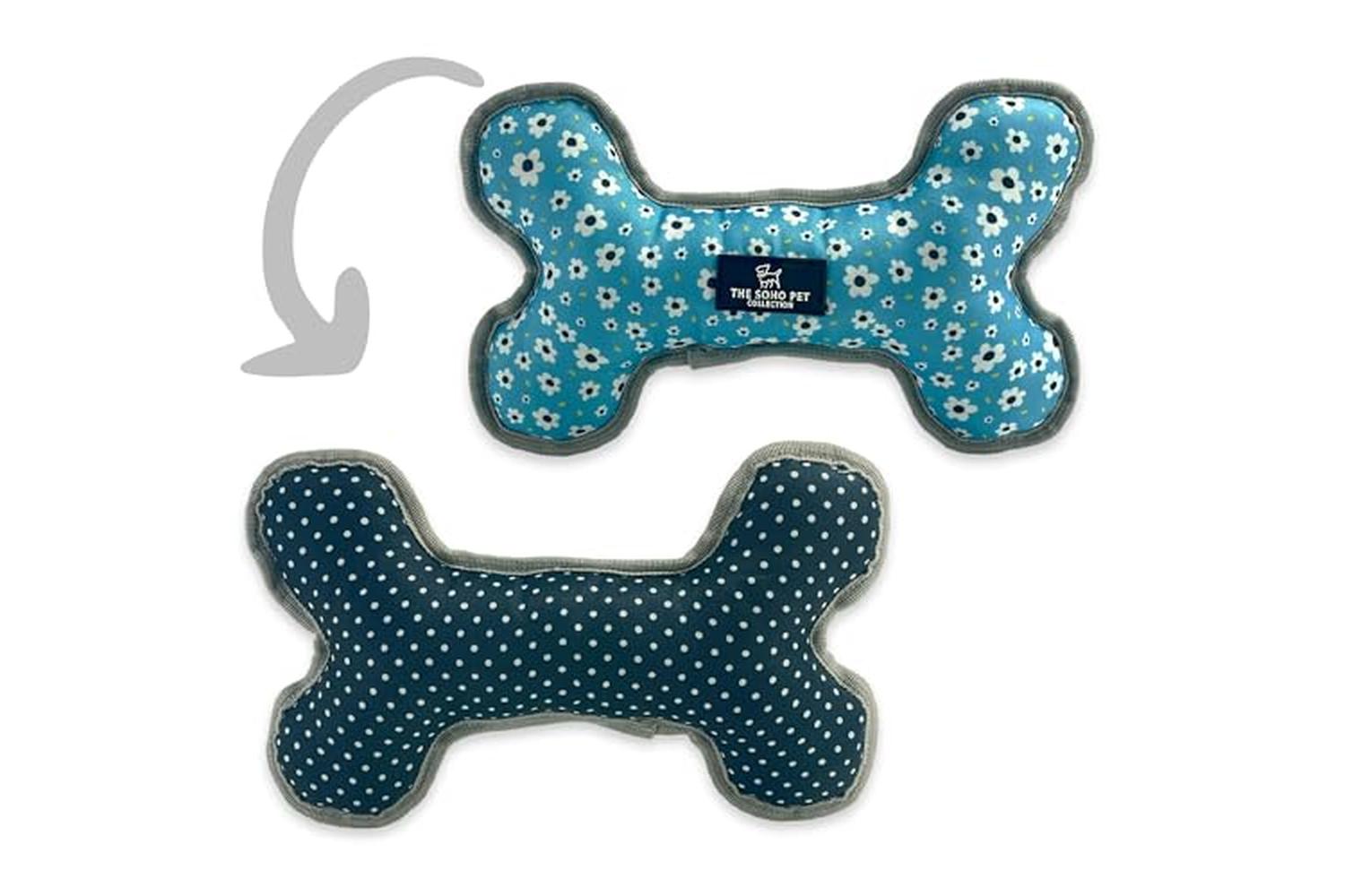 Ancol Pei-268813 - Ancol Daisy/polka Patterned Reversible Bo-2
