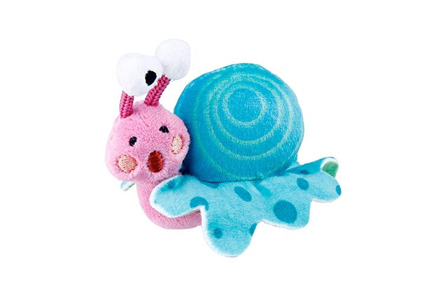 Gigwi Pei-266326 - Gigwi Catnip Snail With Led Light Blue/pi-2