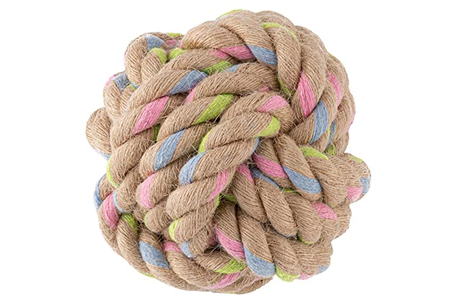 Beco Pei-264899 - Beco Hemp Rope Chunky Ball Tough Dog Toy L-2