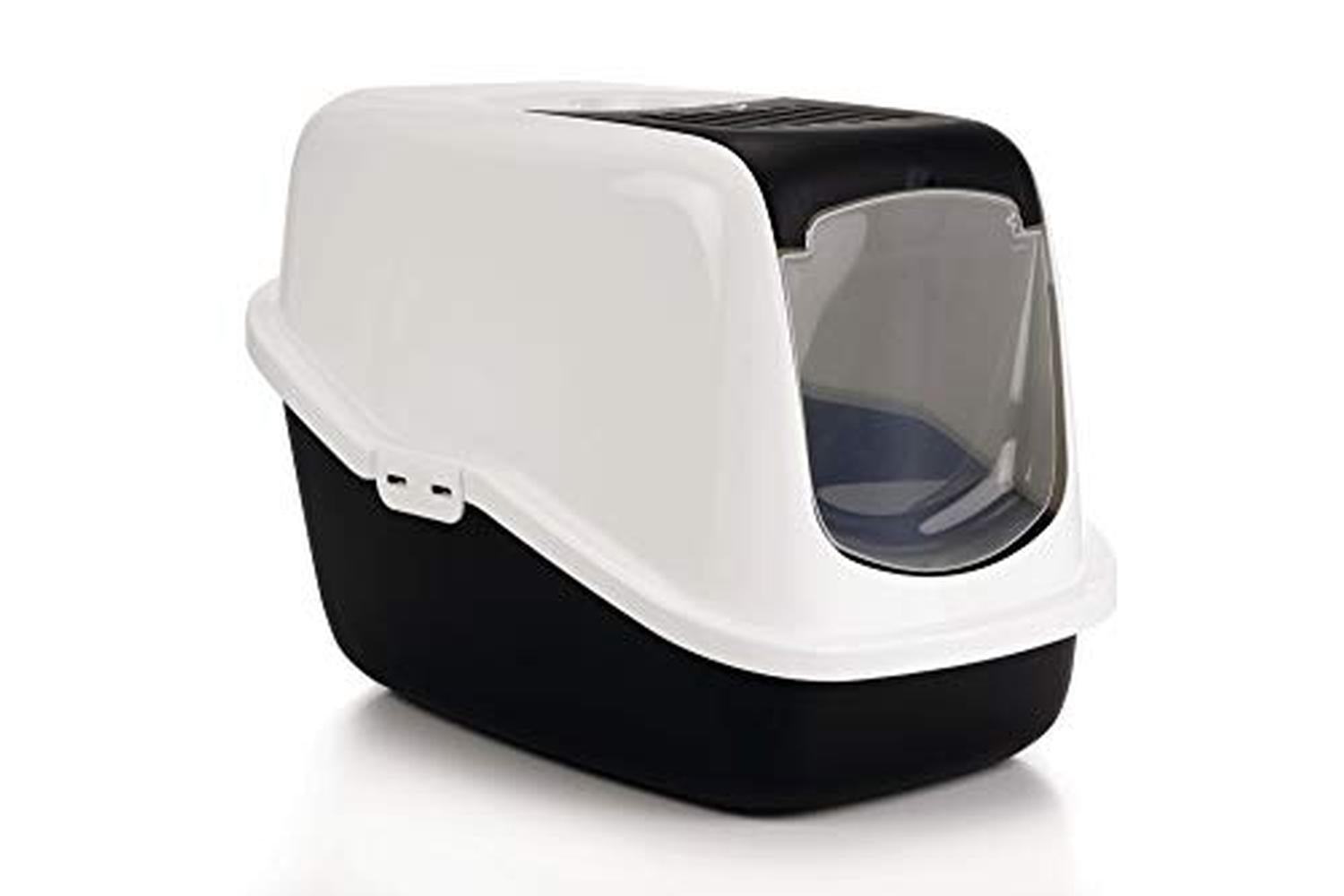 Nobby Pei-37656 - Savic Nestor Cat Toilet Home Wht/bk 56x39x-2
