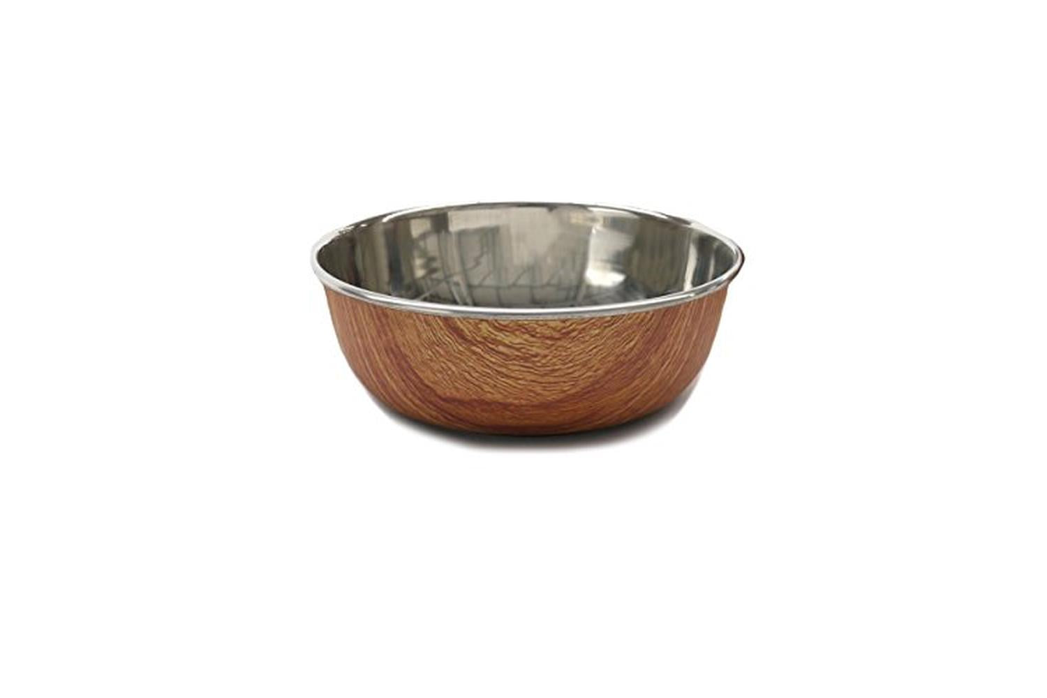 Rosewood  Pei-267408 - Rosewood Wood Effect Steel Pet Bowl 7-2