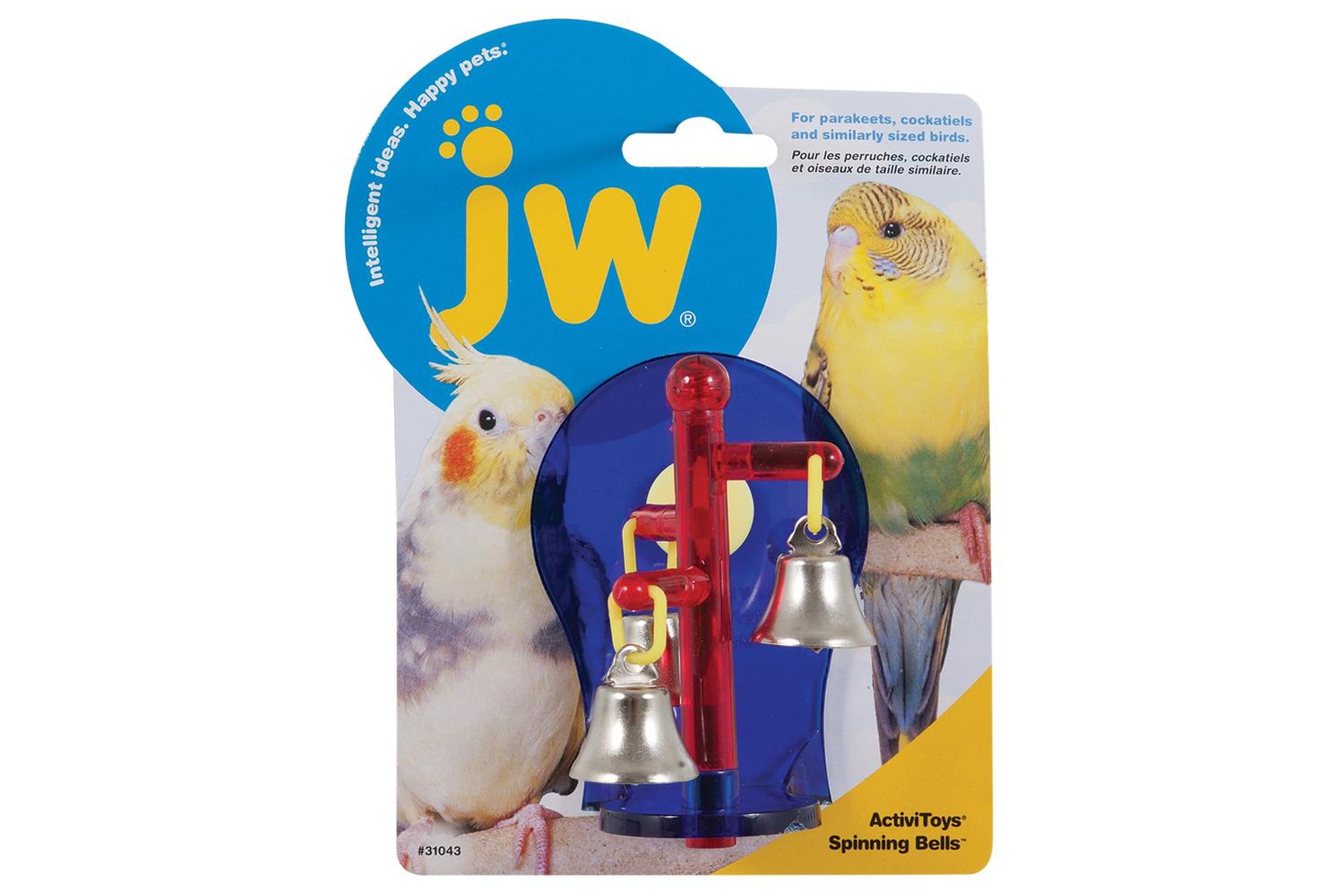 Jw Pei-41808 - Jw Bird Toy Spinning Bells