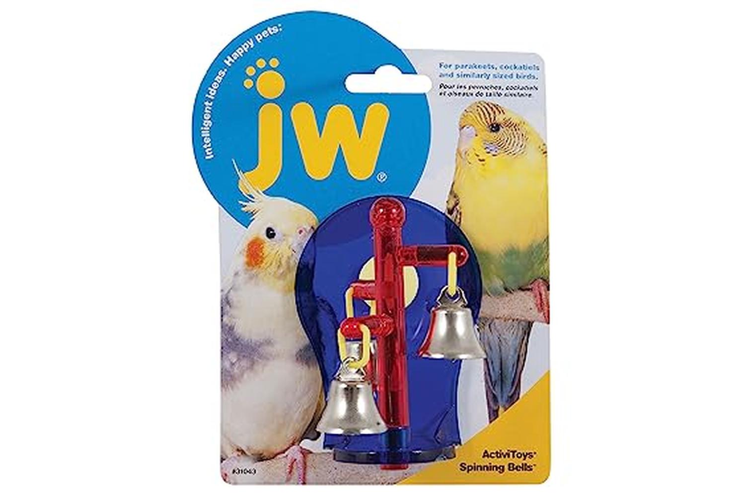 Jw Pei-41808 - Jw Bird Toy Spinning Bells-2