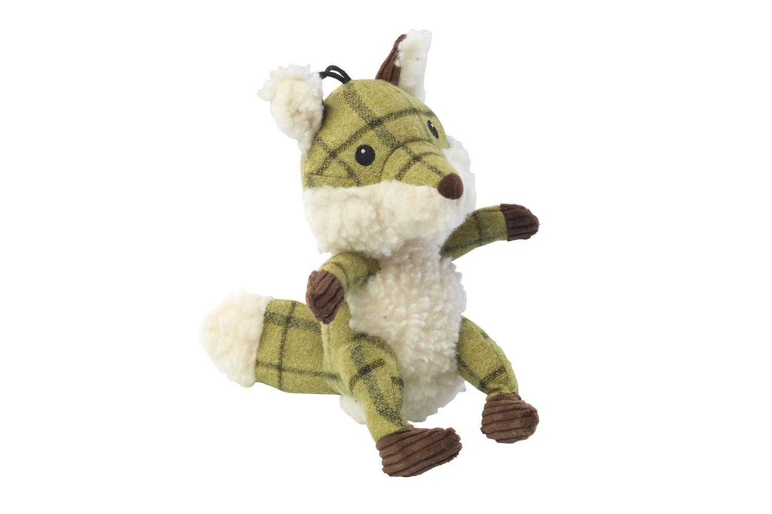House Of Paws Pei-267639 - House Of Paws Green Tweed Fox Dog