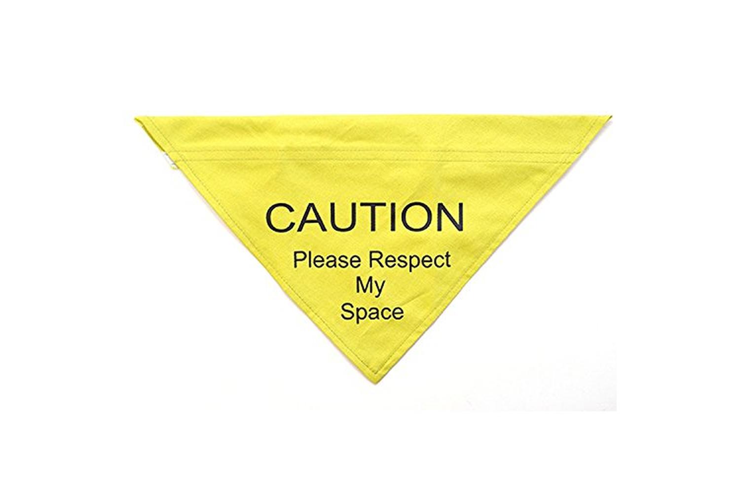 Ancol Pei-3449 - Ancol Dog Hi Vis Warning Bandana M/l-2