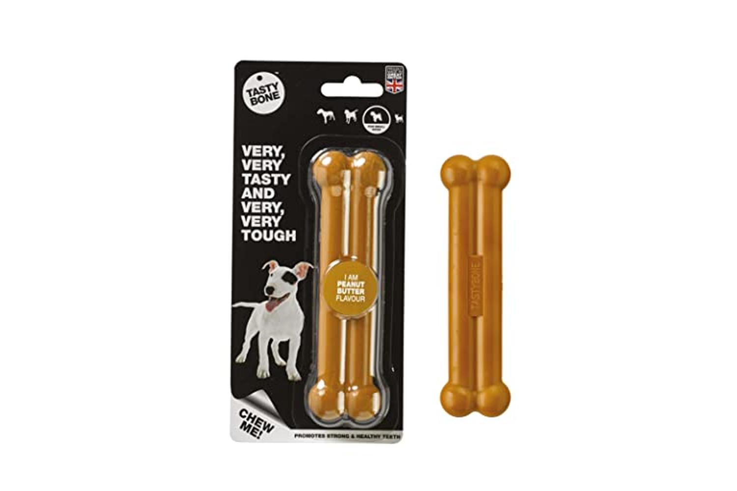 Tasty Bone Pei-31235 - Tastybone Nylon Peanut Butter Bone Sm-2
