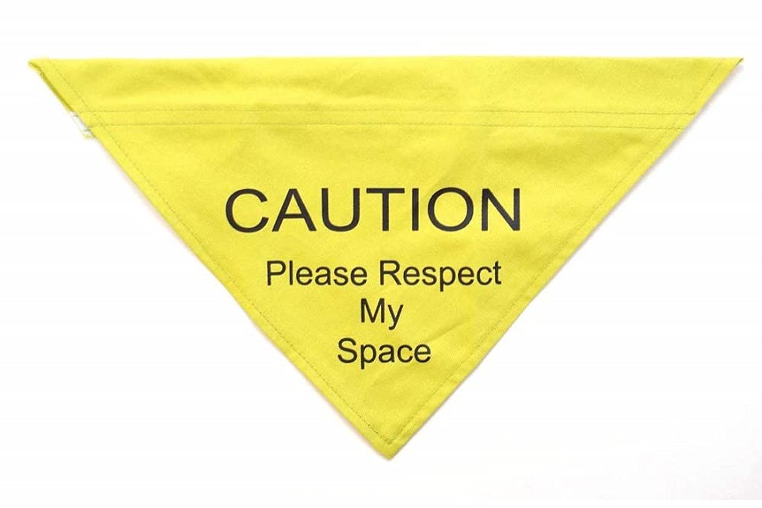 Ancol Pei-3448 - Ancol Dog Hi Vis Warning Bandana S/m