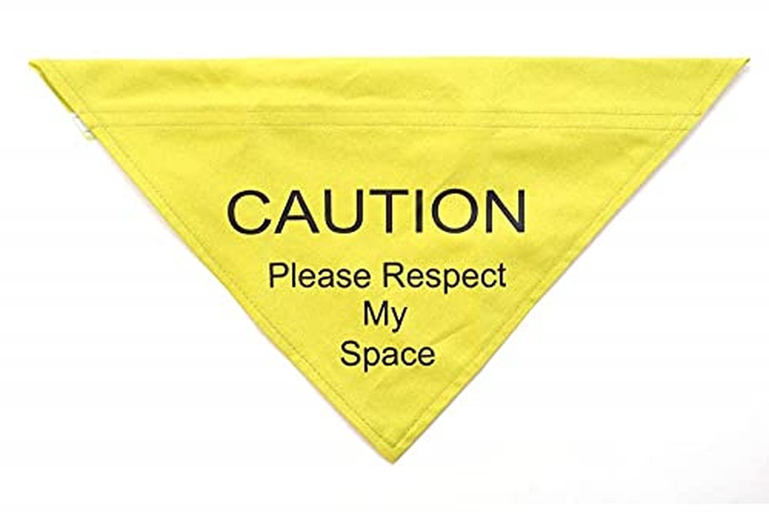 Ancol Pei-3448 - Ancol Dog Hi Vis Warning Bandana S/m-2