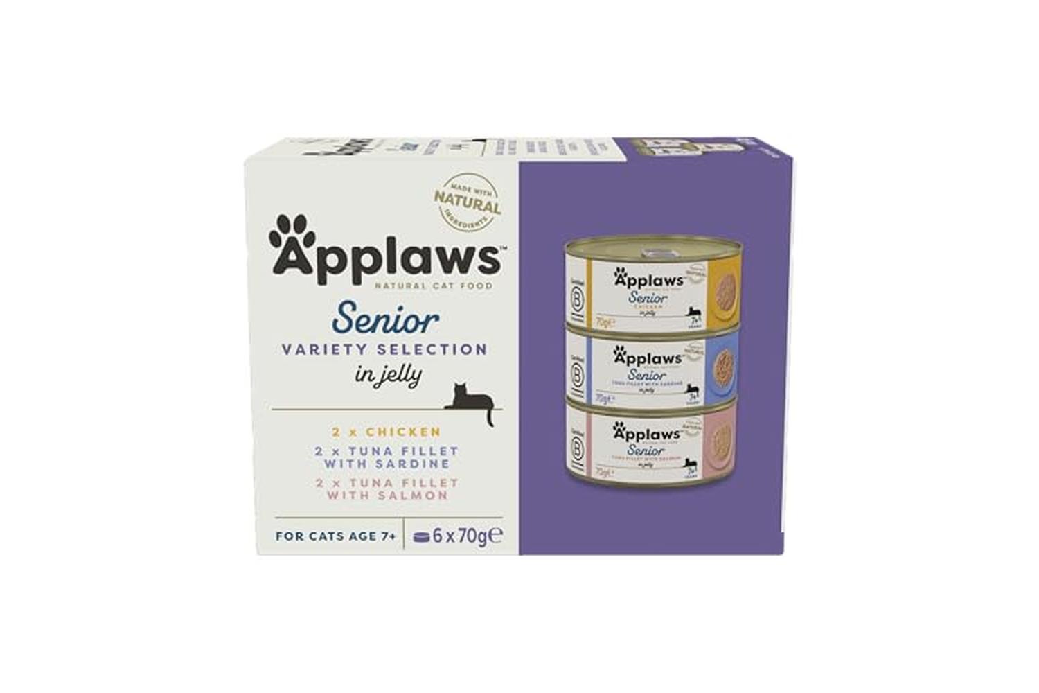 Applaws Pei-268975 - Applaws Cat Tin Multipack 4x(6x70g) Sen-2