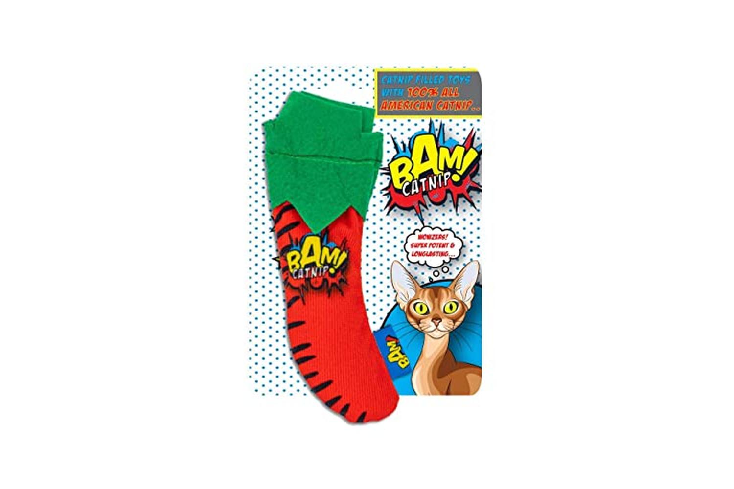 Bam Pei-266993 - Bam Catnip Pepper Cat Toy-2