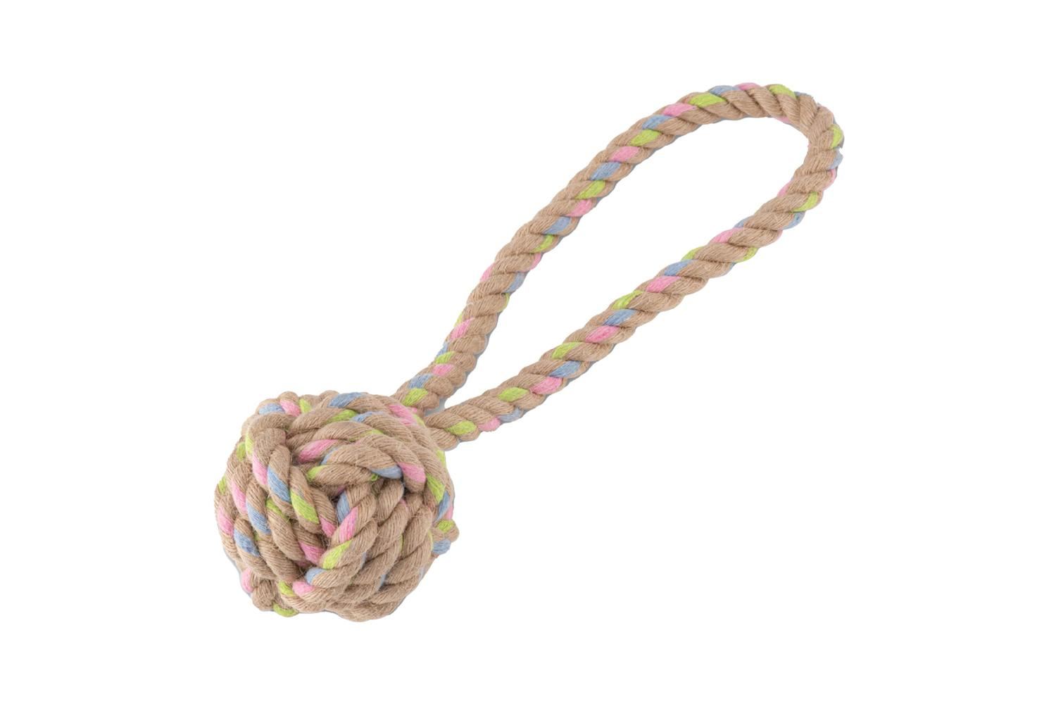 Beco Pei-264896 - Beco Hemp Rope Ball With Handle - Medium