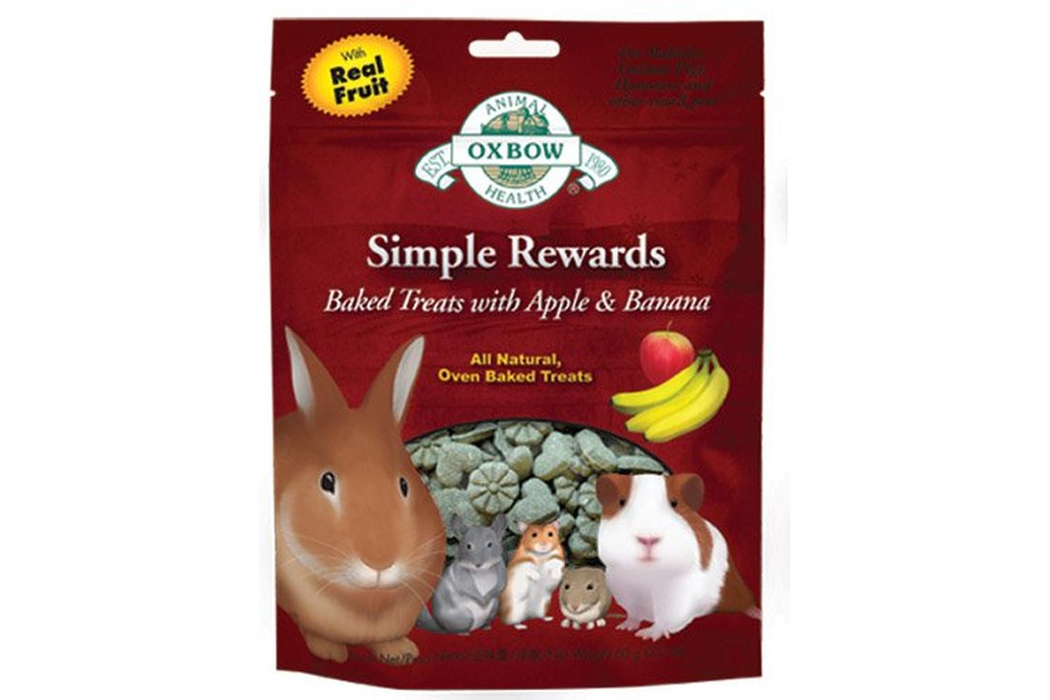 Oxbow Pei-361350 - Oxbow Simple Rewards Baked Treats Apple &