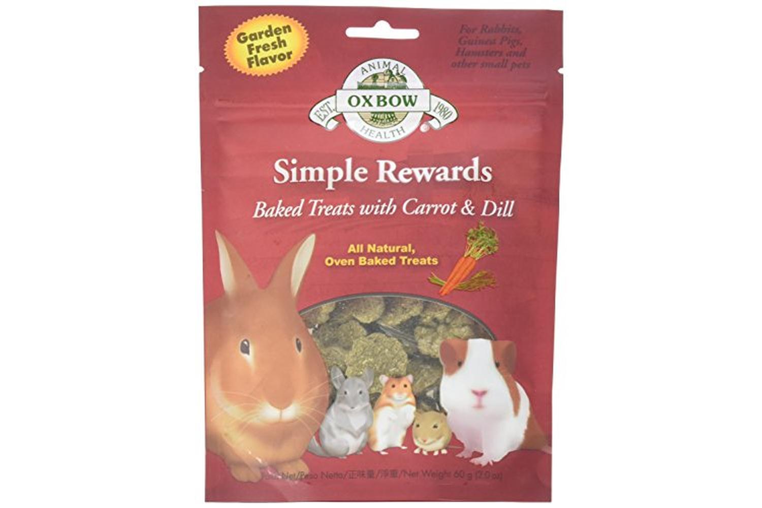 Oxbow Pei-361351 - Oxbow Simple Rewards Baked Treats Carrot-2