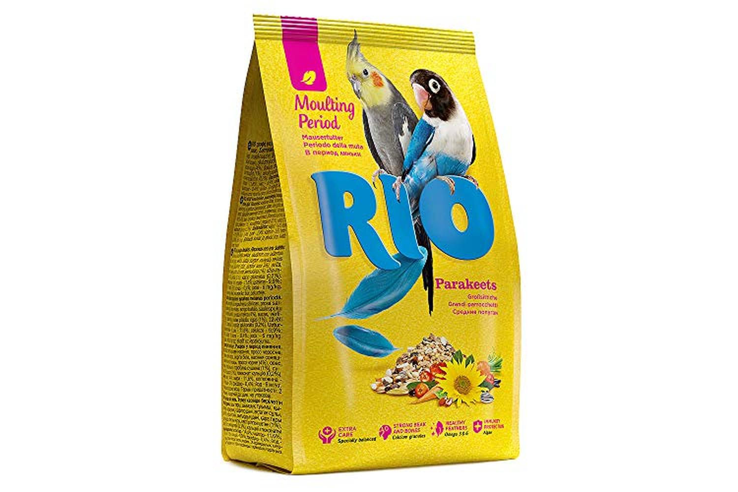 Rio Pei-267662 - Rio Feed For Parakeets Moulting Period Feed-2