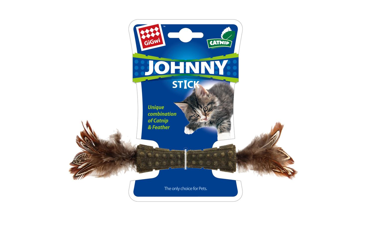 Gigwi Pei-266317 - Gigwi Double Ended Feather Stick Cat Toy