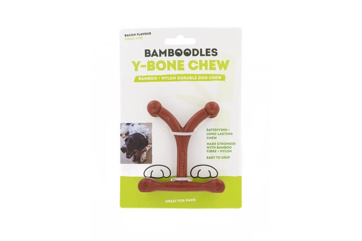 Bamboodles Pei-268750 - Bamboodles Y Bone Bacon Flavour Smal