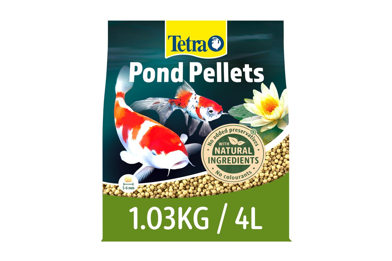 Tetra Pei-59906 - Tetra Pond Pellets Medium 4l [sng] 1030g