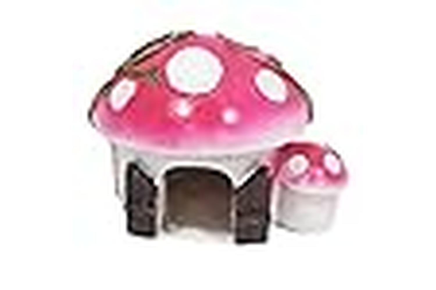 Mezzaluna Gifts Pei-268130 - Betta Small Pink Mushroom House-2