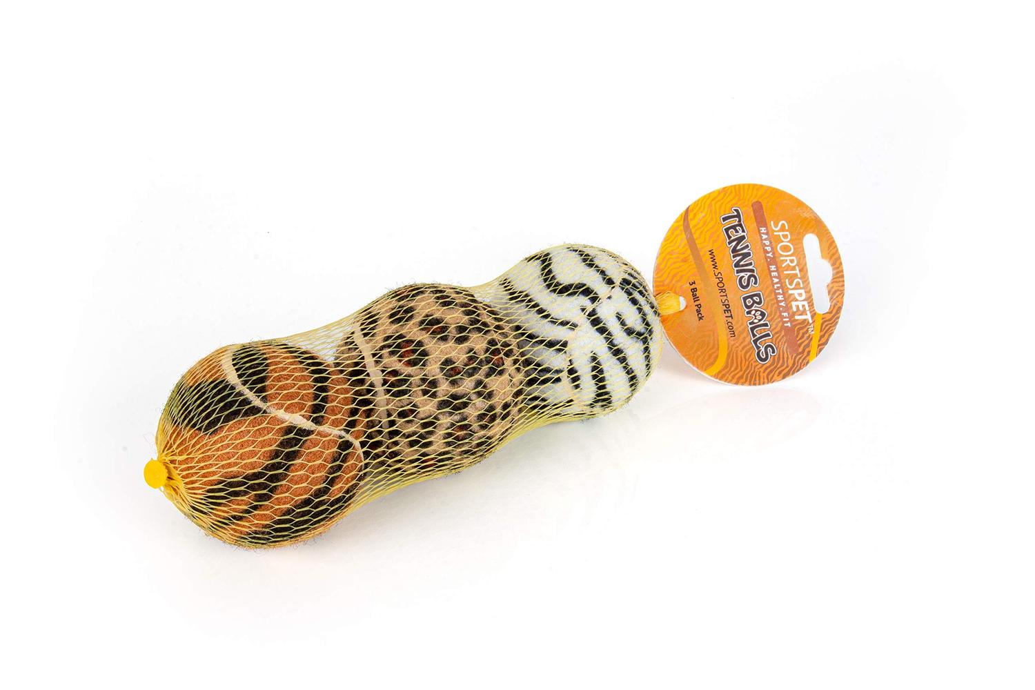 Sportspet Pei-264422 - Sportspet 3 Pack Tennis Ball Jungle