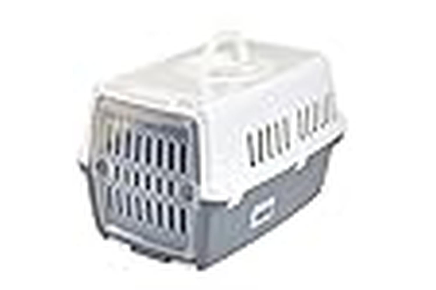 Savic Pei-37660 - Savic Zephos 1 Plast Pet Carrier Wh/gry 48-3