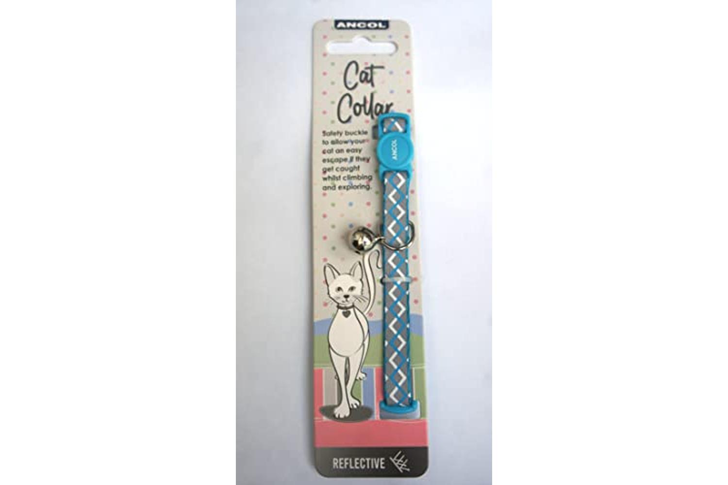 Ancol Pei-269514 - Ancol Reflective Zig-zag Cat Collar-2