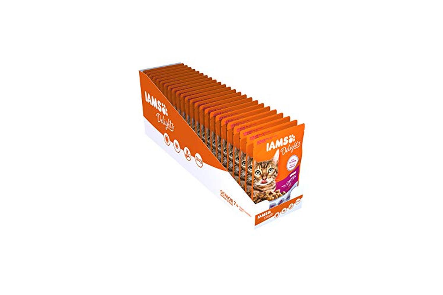 Iams Pei-262881 - Iams Senior Cat 7+ Delights Chicken In Gra-2