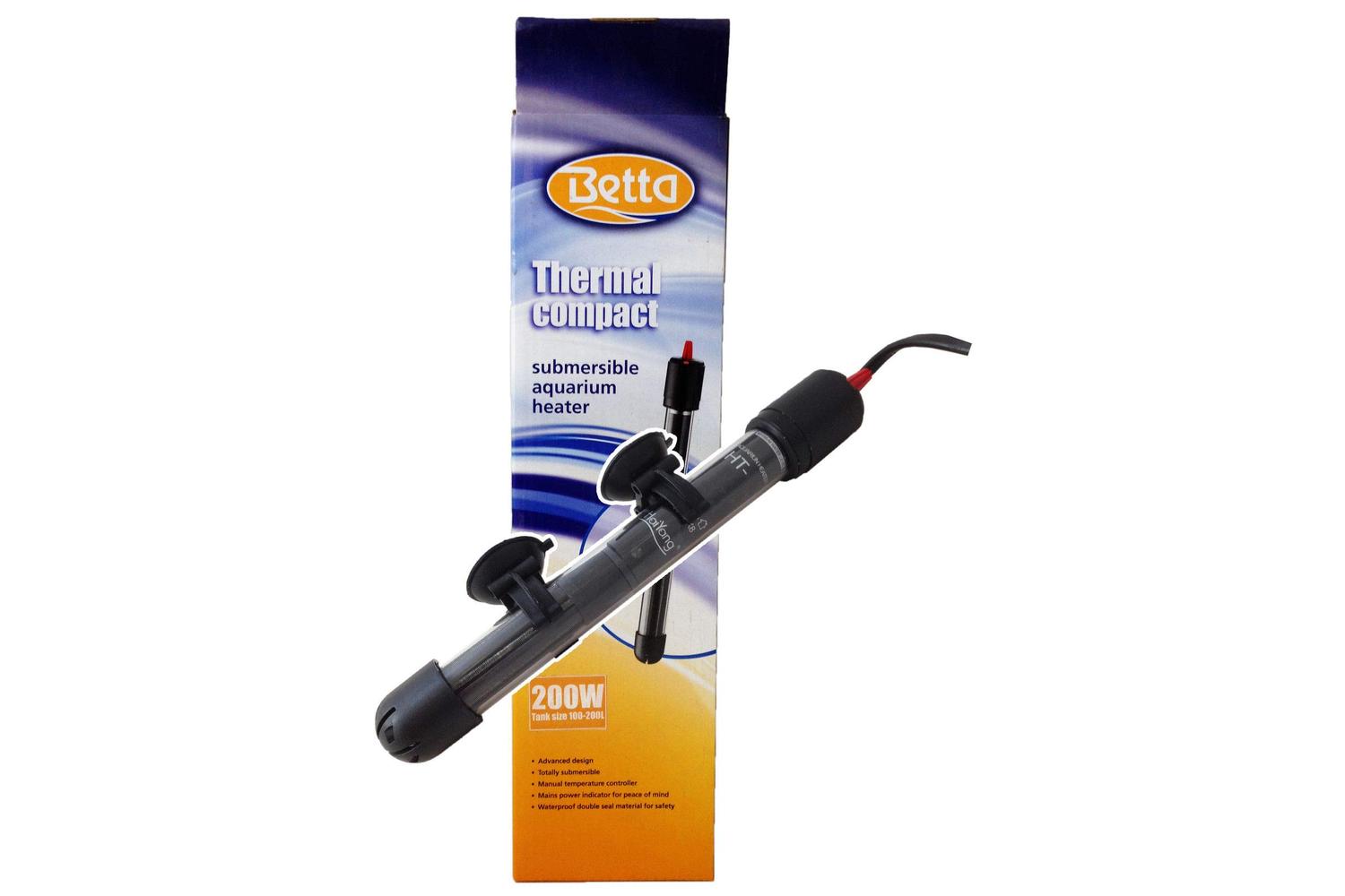 Petshoponline Pei-268105 - Betta Compact Aquarium Heater 200