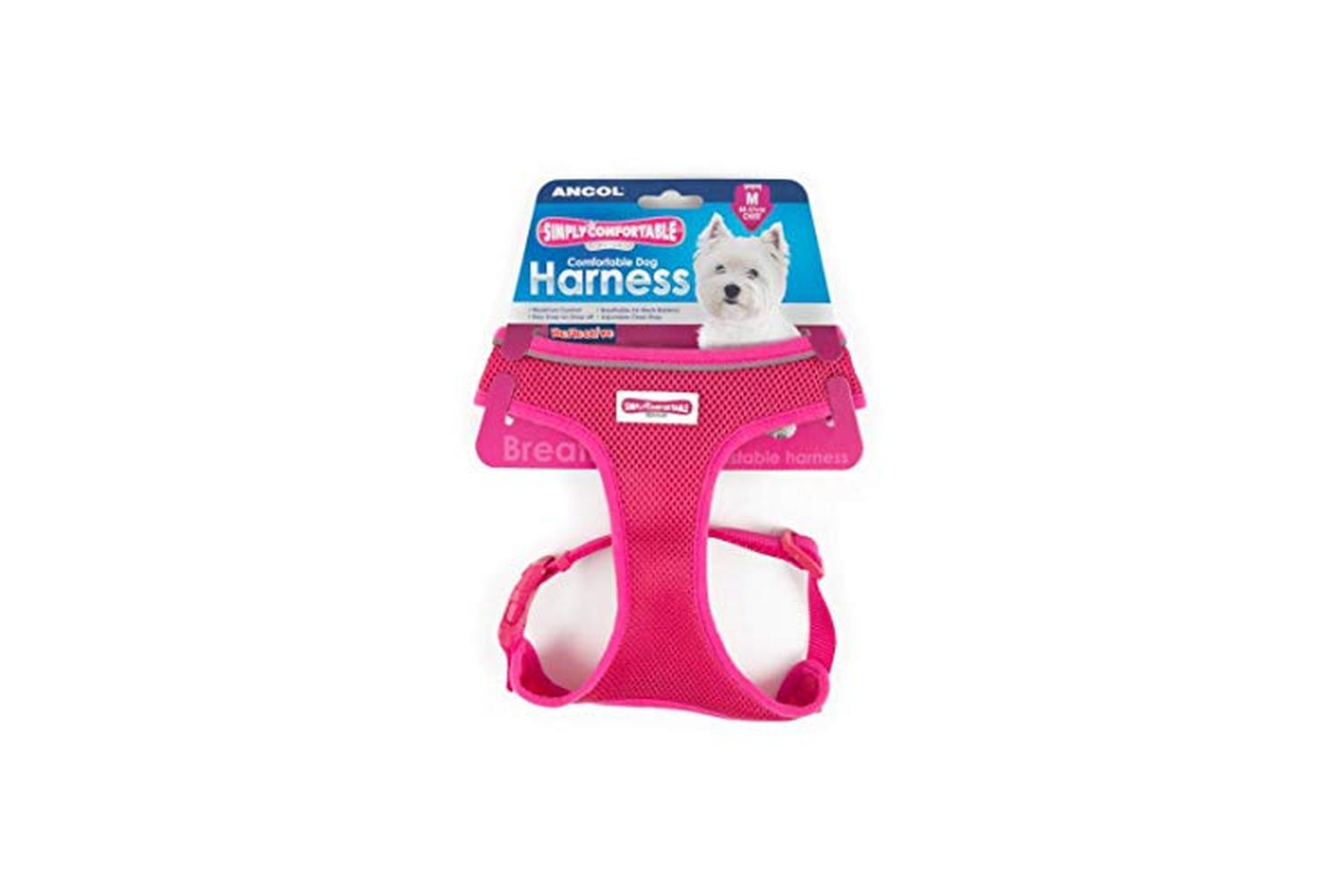 Ancol Bp-72332 - An Comf Mesh H/ness Pink-3