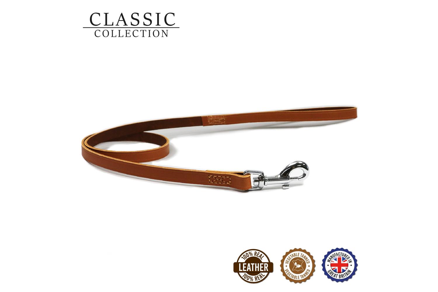Ancol Bp-893154 - An Leather Lead Tan 1.9x100cm-2