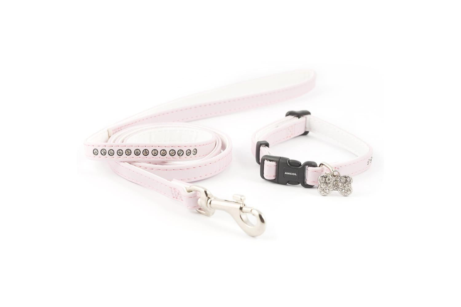 Ancol Bp-242417 - An Jewelled Pup Set Pnk 20-30cm
