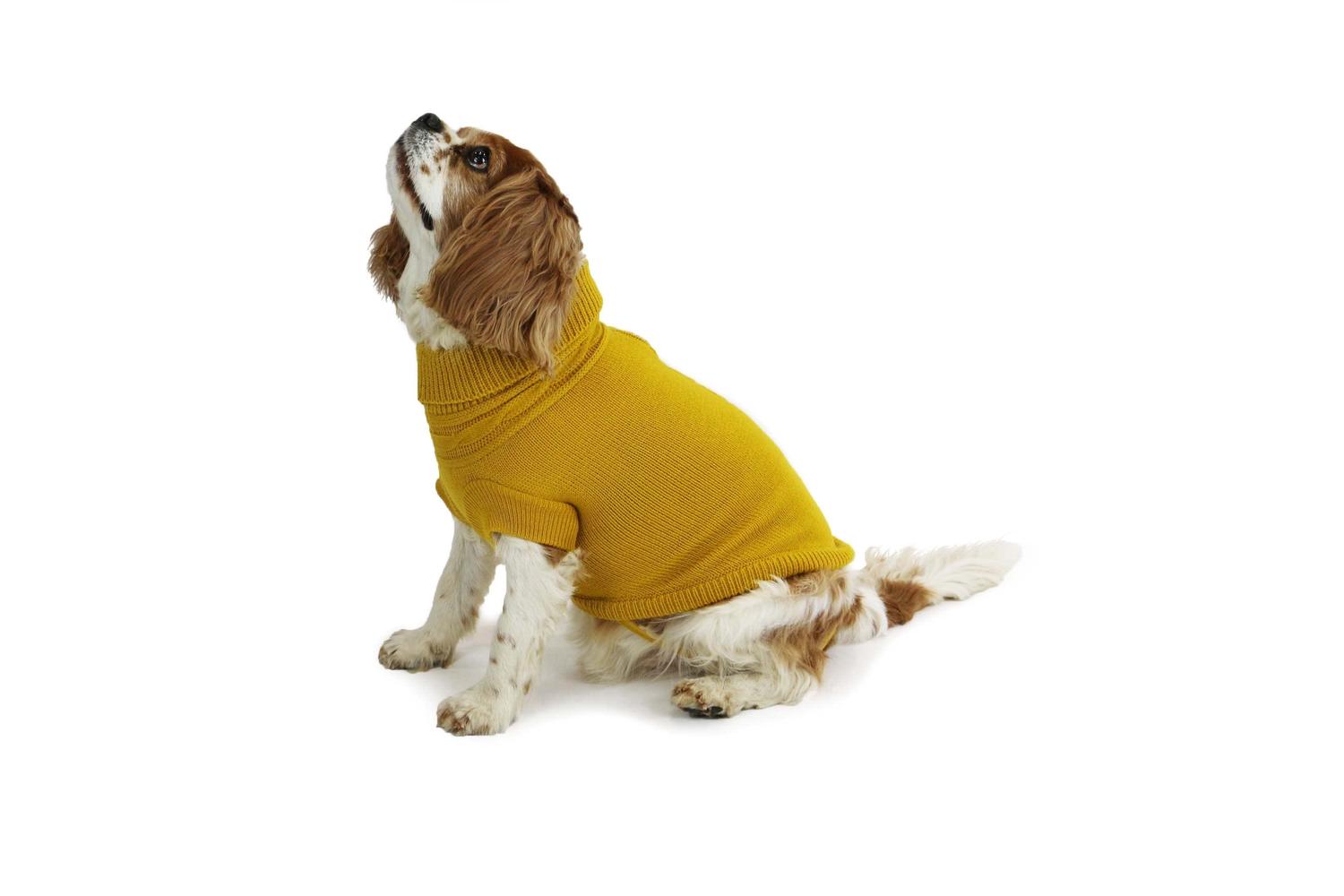Ancol Bp-658573 - An Knit Jump Mustard - Med