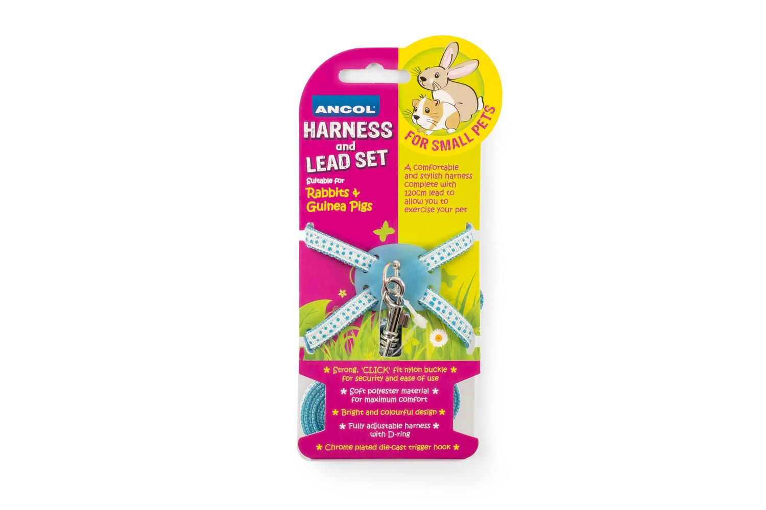 Ancol Bp-242219 - An Rabbit Harness Set Blusgl