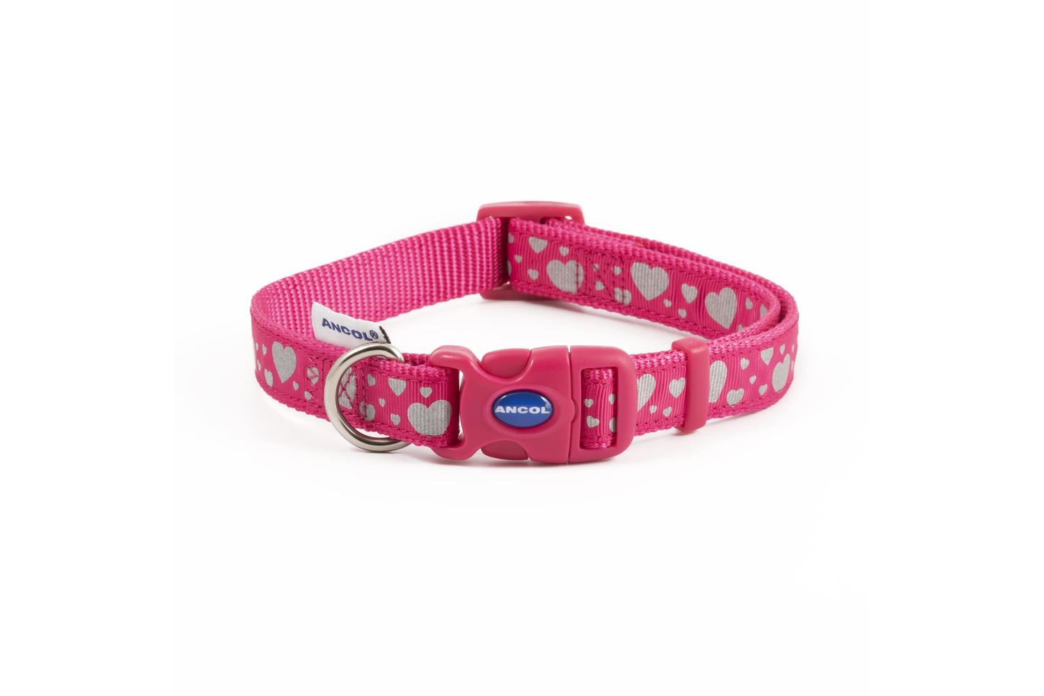Ancol Bp-629047 - An Collar Pink Hearts 30-50cm