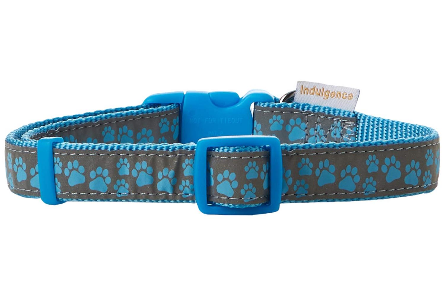 Ancol Bp-583995 - An Reflect Coll Paw Blue - 30-50cm-2