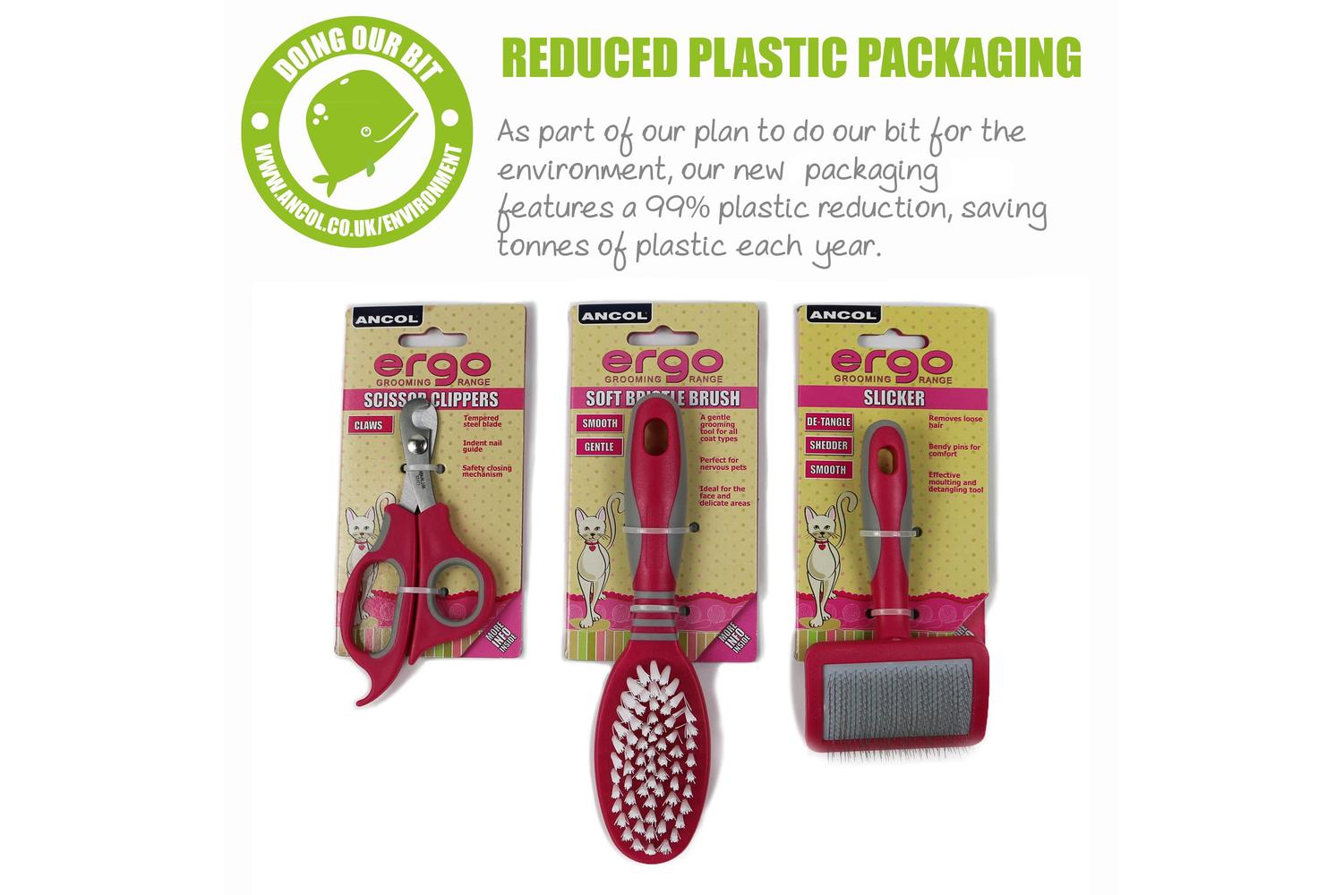 Ancol Bp-39100 - An Ergo Cat Brush Sgl-2
