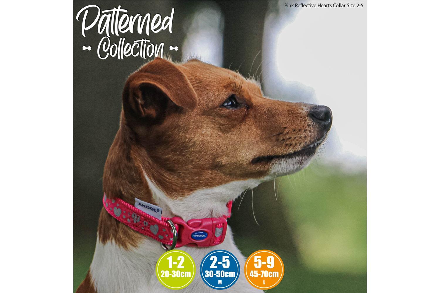 Ancol Bp-650260 - An Collar Pink Hearts - 45-70cm-2