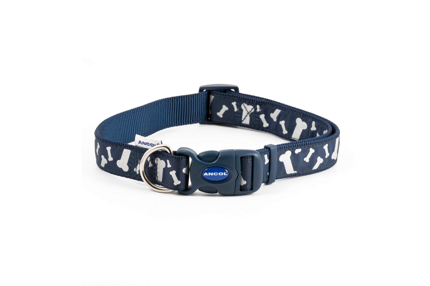 Ancol Bp-567352 - An Adj Collar Bones Blue 20-30cm