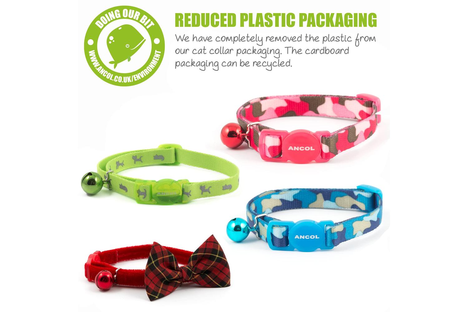 Ancol Bp-396155 - An Collar Cat Vint Tartan20-30cm-2