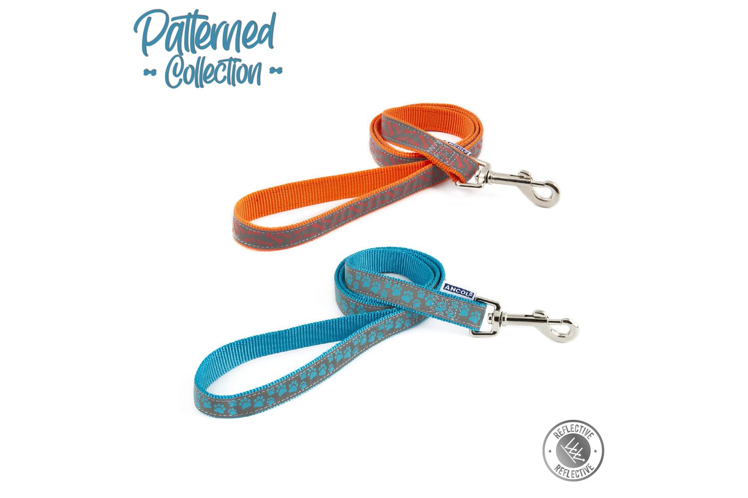 Ancol Bp-584014 - An Refl Lead Paw Blue - 100-1.9cm-2