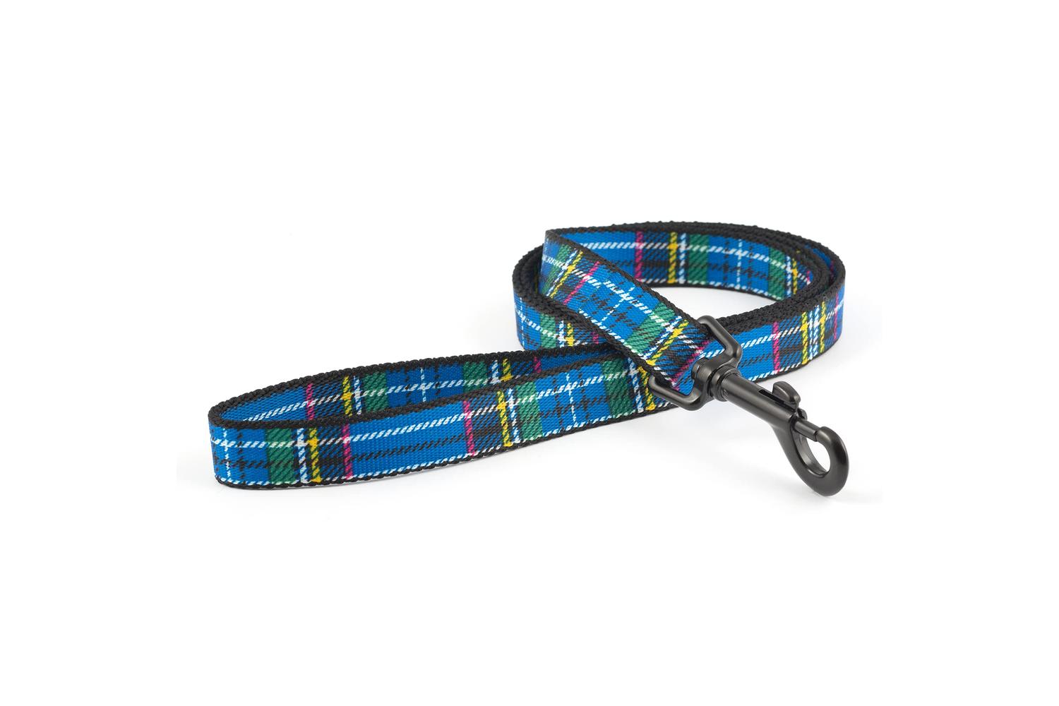 Ancol Bp-804449 - An Lead Tartan Blue 1.9x100cm