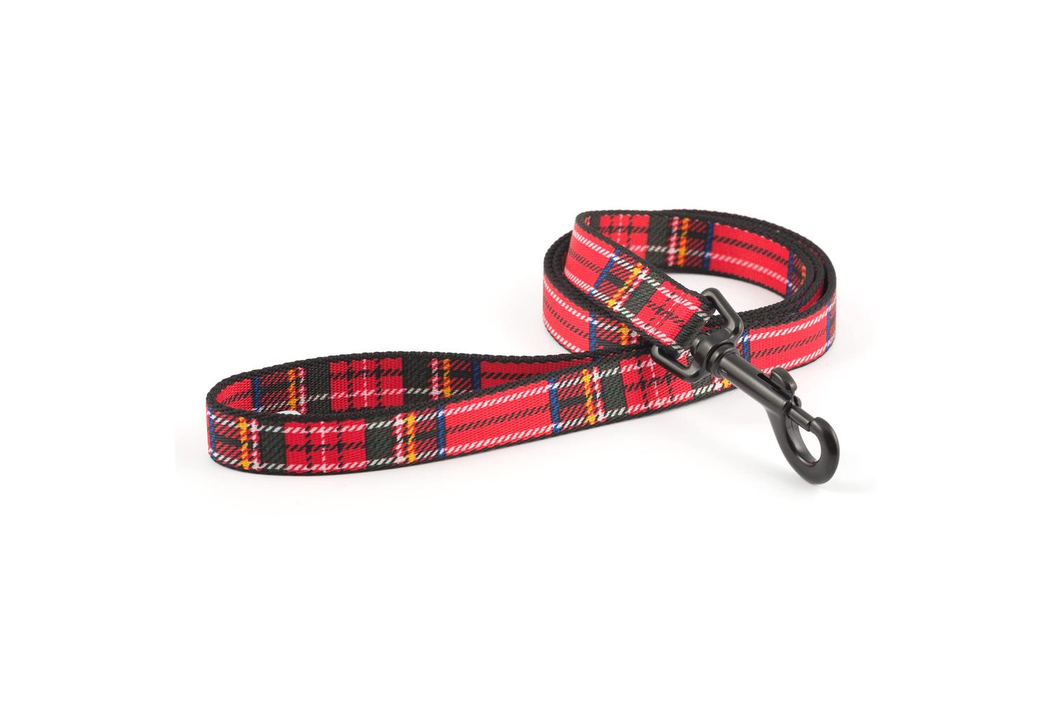 Ancol Bp-800260 - An Lead Tartan Red 1.9x100cm
