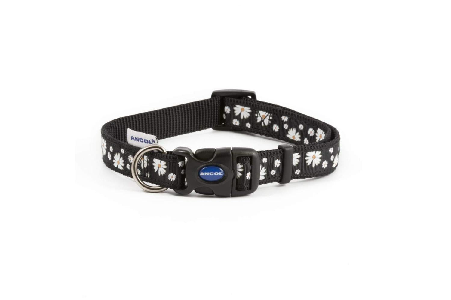 Ancol Bp-647815 - An Collar Daisy Black - 30-50cm