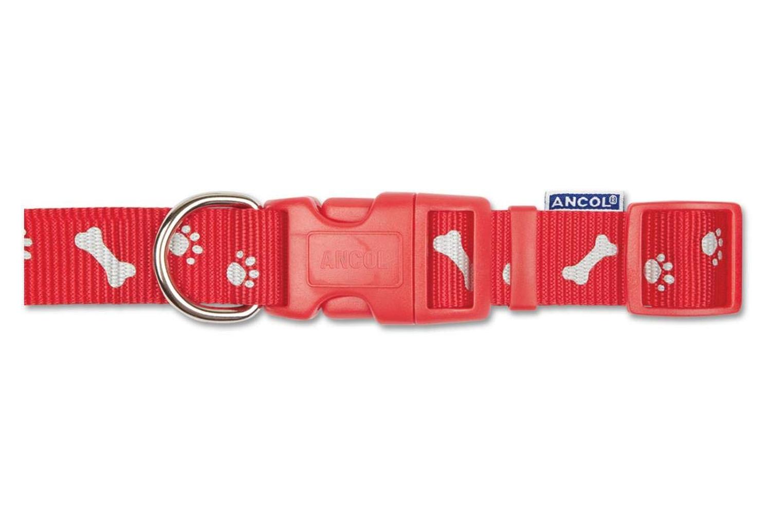 Ancol Bp-567392 - An Adj Collar Stars Red - 45-70cm-2