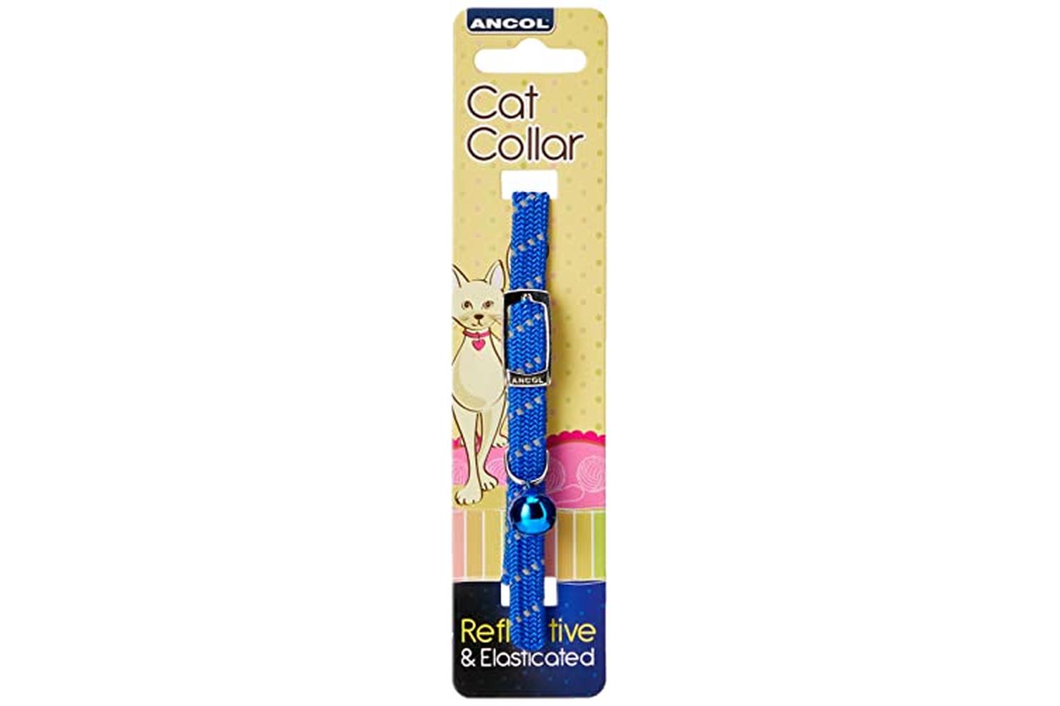 Ancol Bp-217977 - An Cat Col Refl Blue 20-30cm